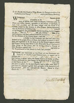 Governor and Company vs Samuel Watkins, 1778, page 1