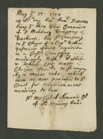 Sergeants to be Established, 1714, page 1