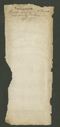 Papers Relating to Delinquent Soldiers, 1777, page 1